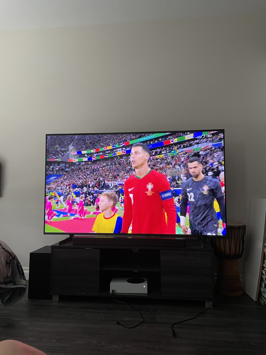 LoganOakes's tweet photo. So wild I’m still watching Cristiano Ronaldo play for Portugal https://t.co/cn1wYA3UNT