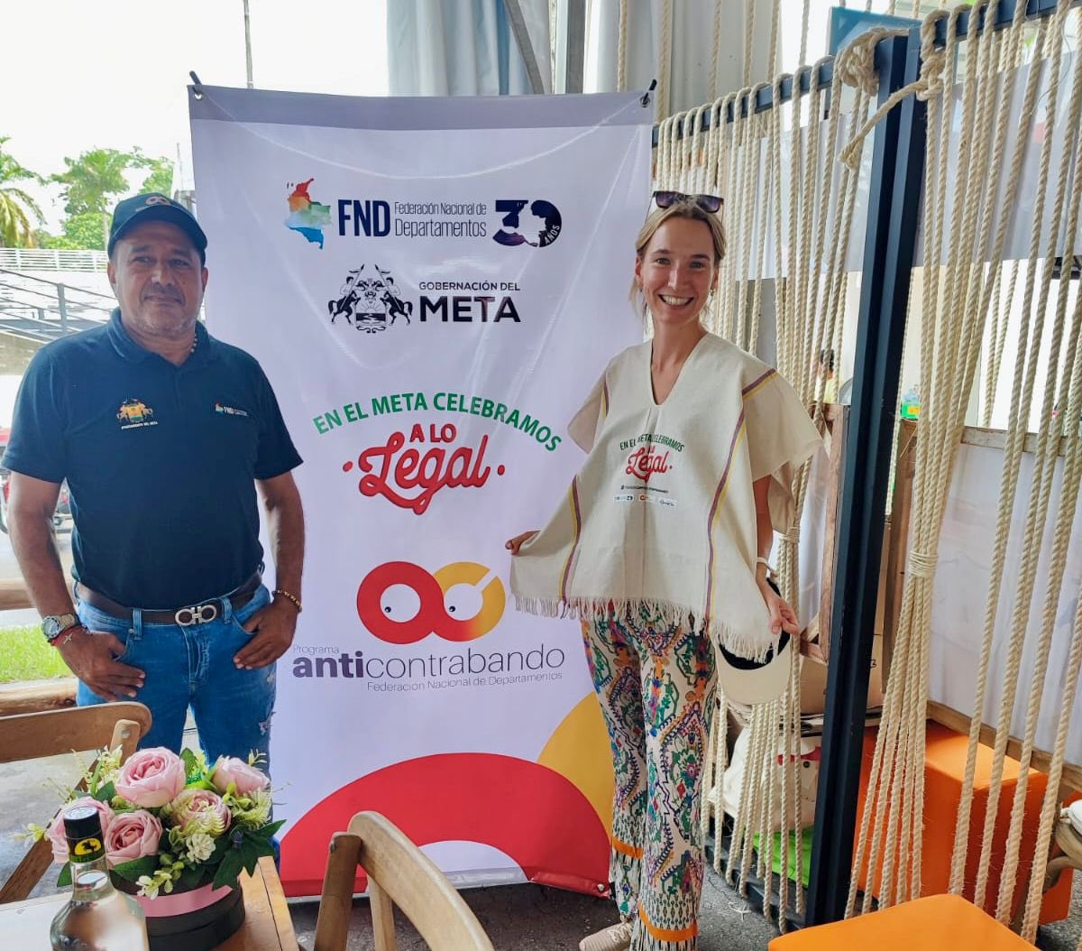 GobMeta's tweet photo. Estamos en remate de feria y #ExpoMalocas🤠 ¡los espera! Desde el Grupo Anticontrabando de la Sec. de Hacienda Dptal, @FNDCol los invita a identificar las estampillas autorizadas por el departamento del Meta y las características de un cigarrillo legal. Disfruta #ALoLegal https://t.co/6VMIhW8MfC
