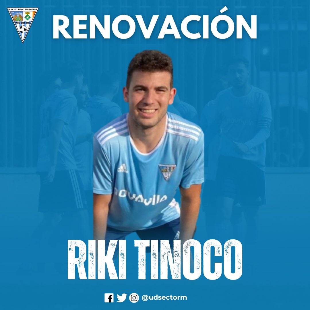udsectorm's tweet photo. RENOVACIÓN | 🤝🏻
🧭 La pasada temporada no pudo jugar a causa de una lesión, pero la brújula Riki Tinoco volverá a los terrenos de juego en 2024.
#VamosSector https://t.co/HlpGlMTTw9
