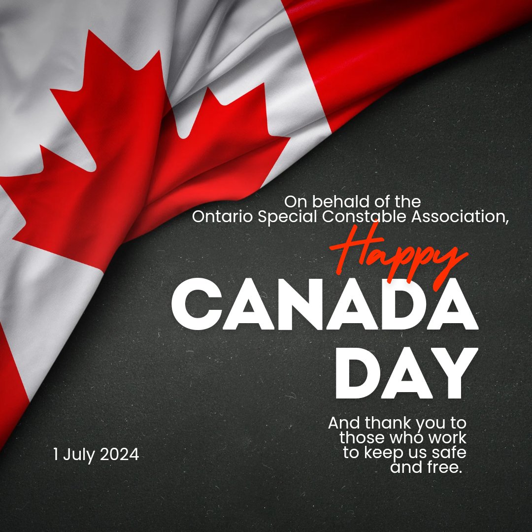 Sarah Kennedy (@oscapresident) on Twitter photo Happy Canada Day from the <a href="/OSCA_est2008/">Ontario Special Constable Association</a> Happy Canada Day from the <a href="/OSCA_est2008/">Ontario Special Constable Association</a>