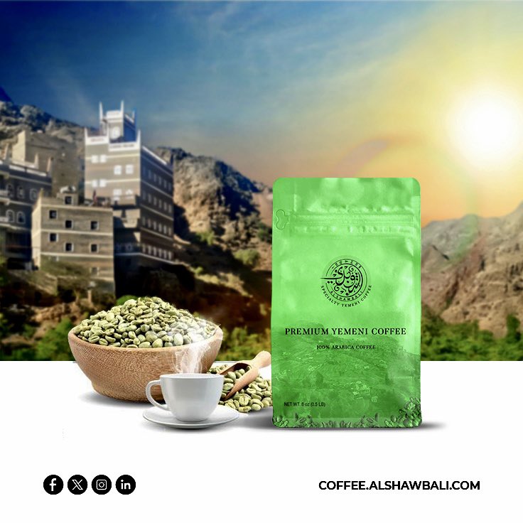 alsh_coffee's tweet photo. "Experience the Centuries-Old Artistry of Yemeni Coffee Craftsmanship"

#YemeniCoffee #YemenCoffee
#YemeniBeans #YemenCoffeeCulture
#YemeniCoffeeLovers https://t.co/qKfkvoervB