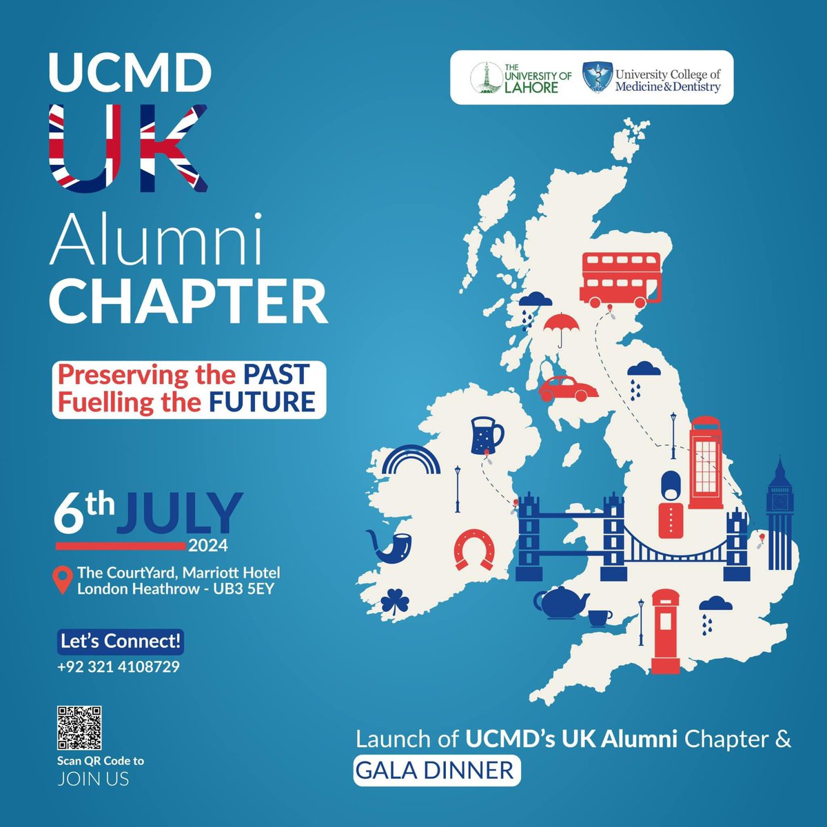 AroojMahwish's tweet photo. Calling all UCMD, UOL medical alumni! Join us in launching alumni UK chapter ON 6th July 🌟The event is part of APPS UK meeting in London. The registration fee of all alumni attending will be covered by UCMD.
For Registration:
https://t.co/Ia92jxhtIT
#UOL #UCMD #MedicalAlumni https://t.co/CiBLvzvr3m
