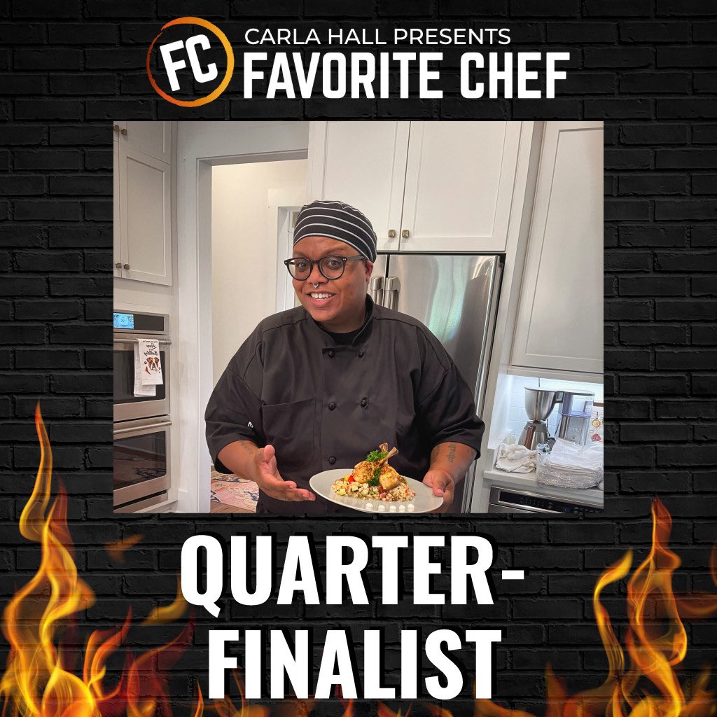 DigTheForkIn's tweet image. WE MADE IT TO THE QUATER - FINALS!!!!! 

Keep the votes coming!!! You can vote for FREE daily or additional votes by donation which benefits @beardfoundation 

#DigTheForkIn 

Vote here

favchef.com/2024/christian… 
Or 
TheLucasBrand.com 

#FavChef #CarlaHall #FavChef2024
