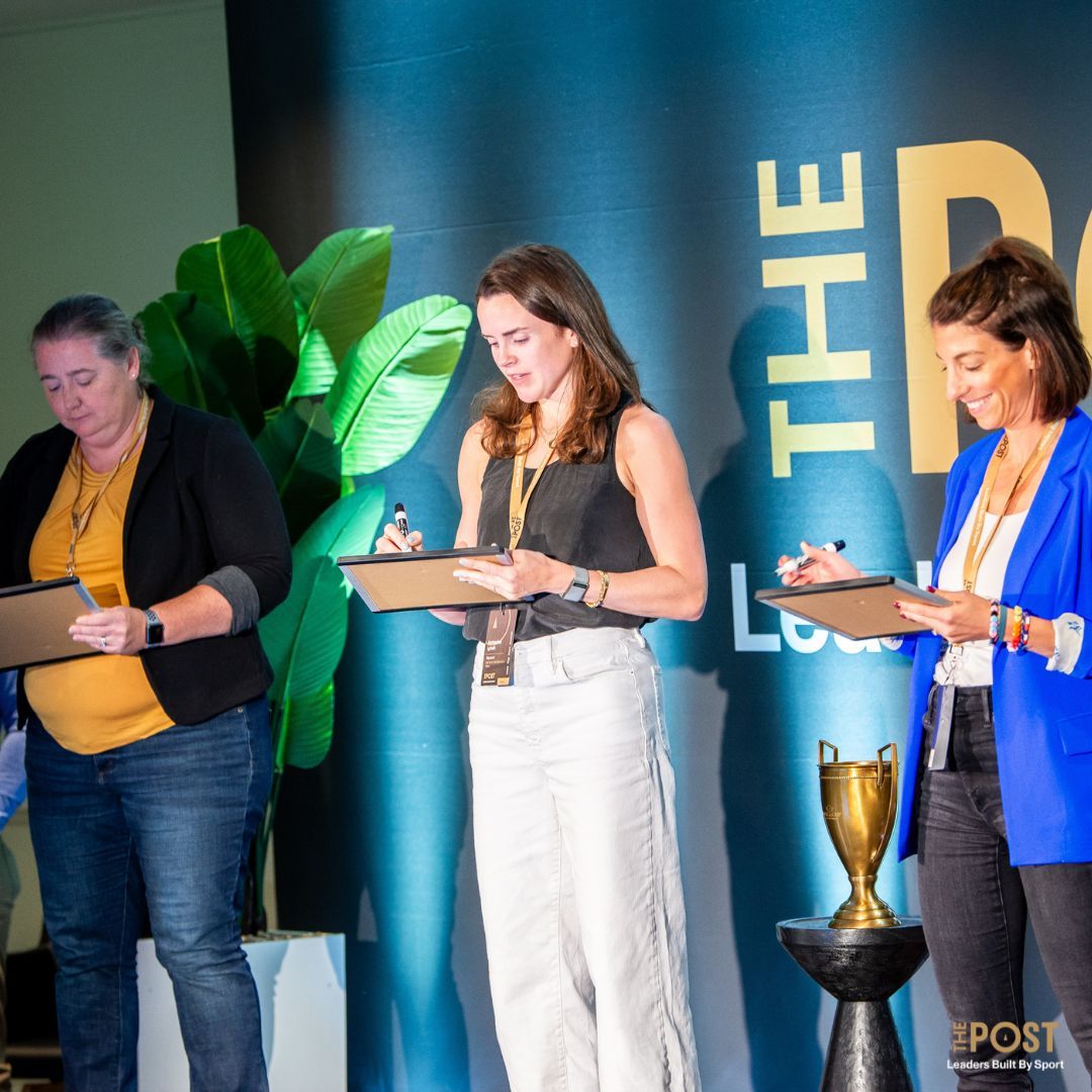 Who said the thrill of competition has to end after sport? Not at The Post (@thepostteam). 🔥 

#LeadersBuiltBySport #athletes #collegiateathletes #professionalathletes #community #members