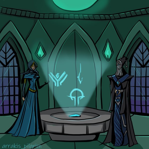 arrakis_pilgrim's tweet image. #Dune #BeneGesserit

So, here we have a secret meeting of Bene Gesserit subtly deciding fates of the great houses 
——
А тут в нас таємна зустріч Бене Гесеріт, на якій непомітно вирішуються долі великих домів. 
#украрт