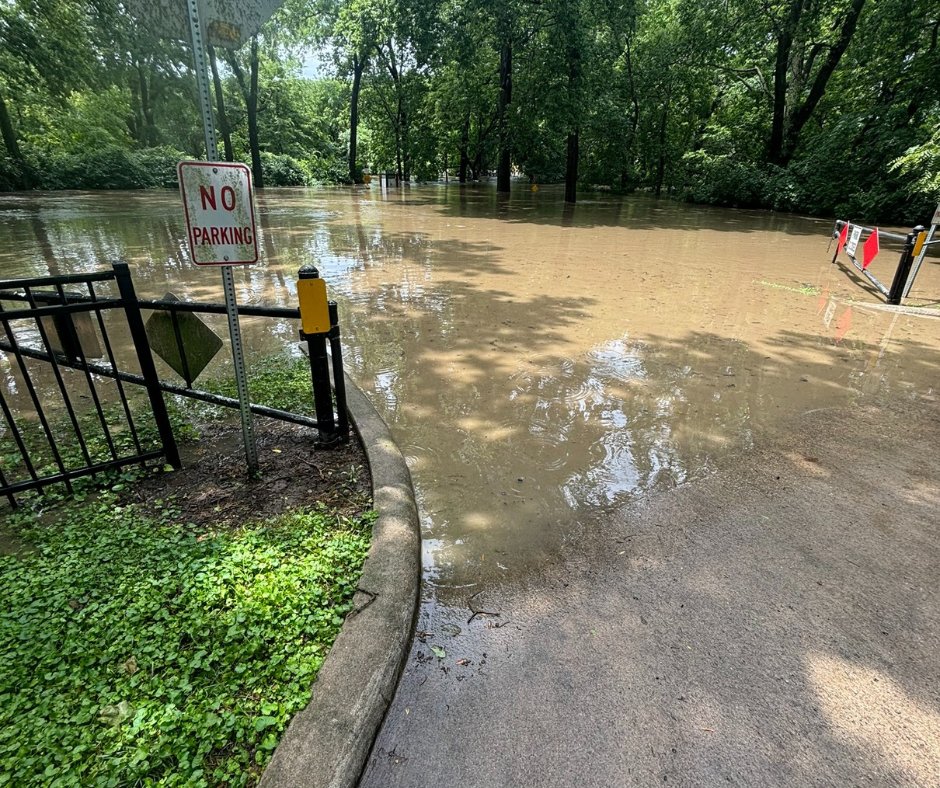 Due to the very heavy rain we received, all JCPRD paved trails that go along creeks (Coffee Creek Streamway Park, Cedar Niles Parks, Kill Creek Streamway Park, and Mill Creek Streamway Park) are closed due to flooding and debris. Closures through at least Wed. July 3 for cleanup.