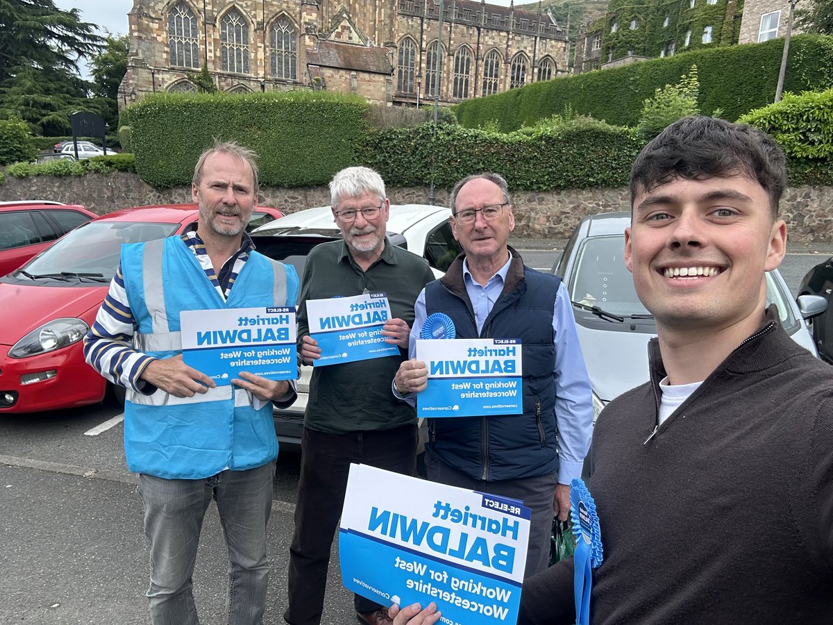 Some great sessions today for <a href="/hbaldwin/">Harriett Baldwin</a> in Malvern. We are working hard everyday here in West Worcestershire! 🔵 <a href="/Conservatives/">Conservatives</a>