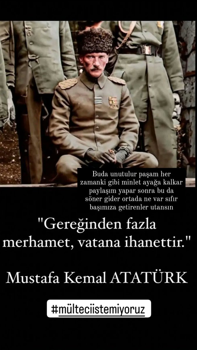 Boşuna yolunda gitmiyoruz atam