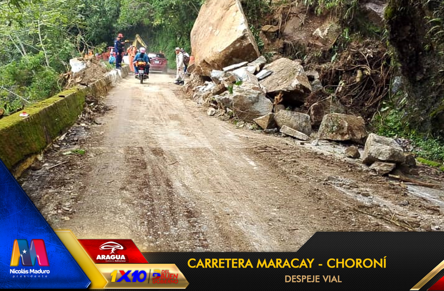 viasdearaguas's tweet photo. 🦺🚧Pueblo trabajando por el pueblo, realizamos despeje vial en el derrumbe de la carretera #Maracay - #Choroni sector La Cumbre.
Gdora. @Soykarinacarpio alerta a cualquier situación en #Aragua
#JulioDeVictoria
#AraguaReverdece
@NicolasMaduro @VTVcanal8 @RafaelMaracay21 @_Vpsops https://t.co/yfxNCpWM4W