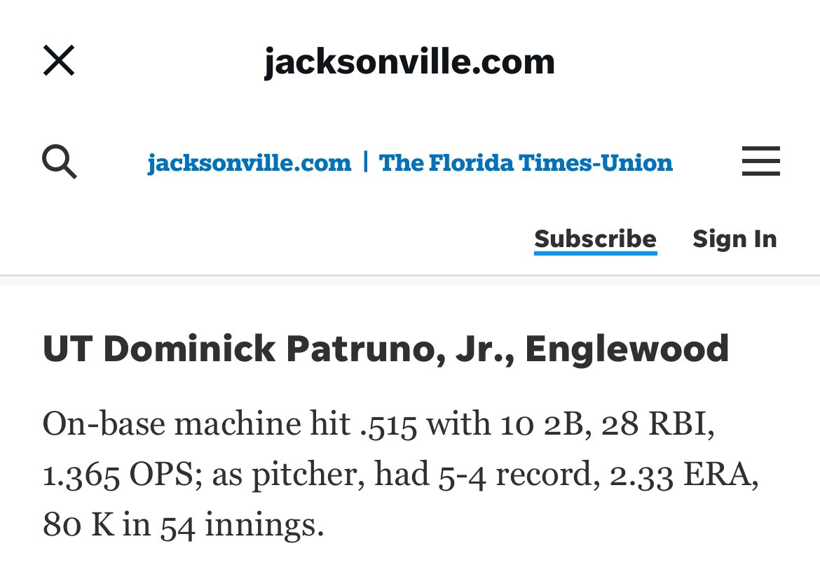 Dominick Patruno tweet media