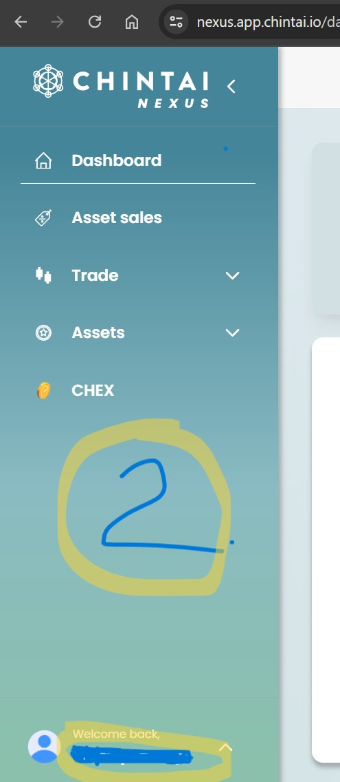 SonicAgamemnon's tweet photo. Steps to stake your $CHEX

1. Sign up for a free account at @ChintaiNexus
https://t.co/1oAkHT8AId

2. Your Nexus blockchain account appears in the lower-left corner

3. Move $CHEX from a blockchain account to your Nexus account
https://t.co/RfvYilJ134

4. Stake $CHEX in Nexus https://t.co/xayG27UgAL
