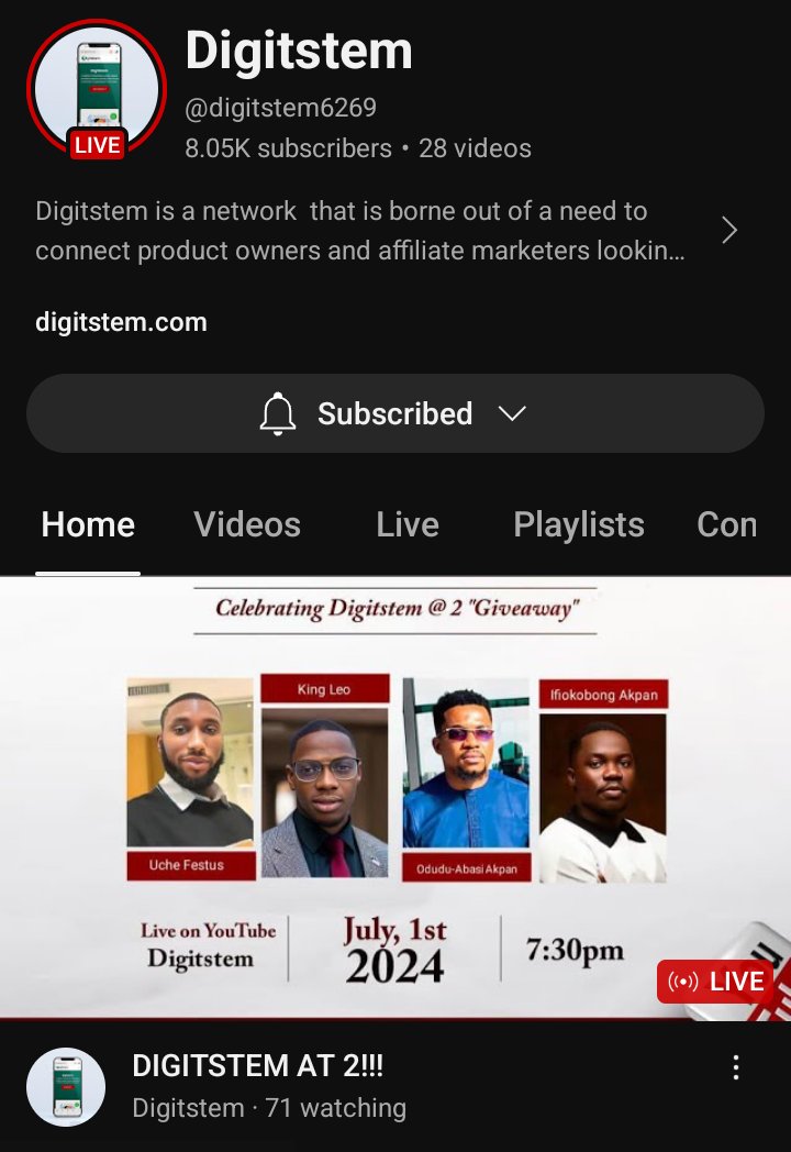 Delightjoh67910's tweet photo. Thank you so much @digitstem  for this live session 😊
I really learnt alot this night 😊
It was value packed 🔥🔥 https://t.co/u7hakMRxNq