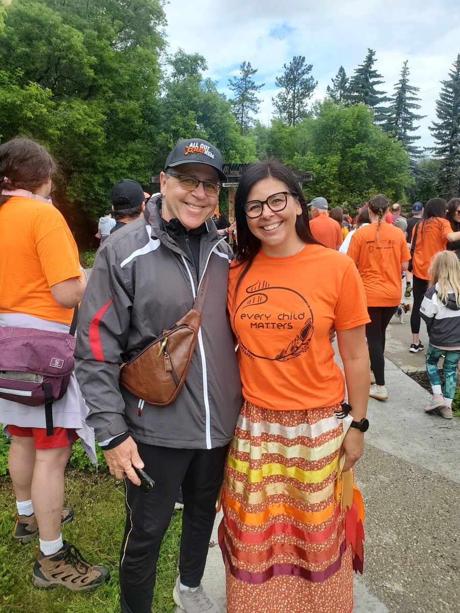 Mandoline79's tweet photo. Without these beautiful humans today would not have been such a success. Every year it grows and we learn more about navigating an event this big. Every challenge makes us stronger. It Takes A Community! 
Thank-you. Thank-you 🧡 #EveryChildMatters #RunRemRec https://t.co/6ntftI4Cs9