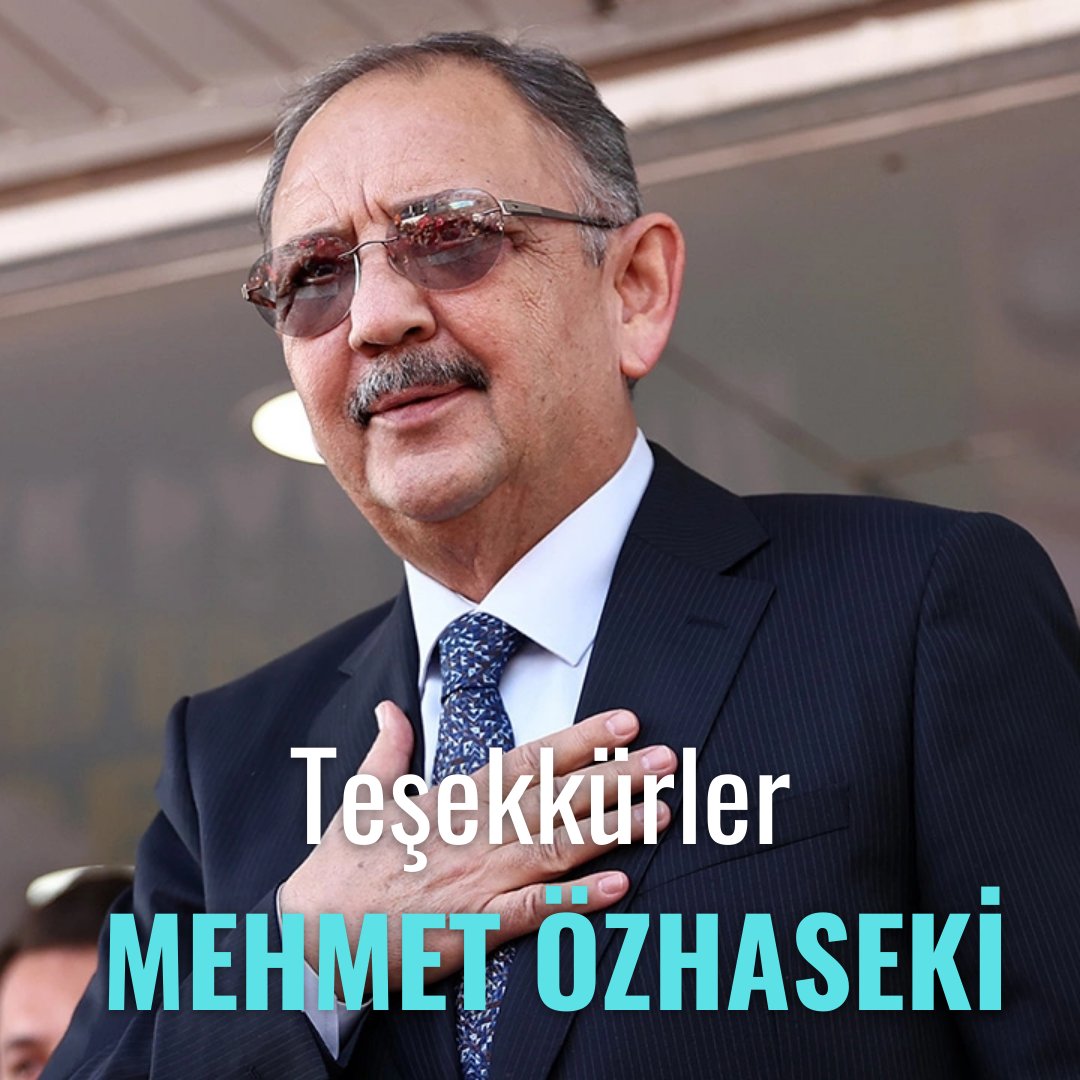 tcresmi_gazete's tweet photo. 1994 yılından bu yana, Kayseri Büyükşehir Belediye Başkanlığı'ndan Kayseri Milletvekilliği'ne, AK Parti Genel Başkan Yardımcılığı'ndan Çevre, Şehircilik ve İklim Değişikliği Bakanlığı'na kadar, ülkemize ve milletimize vermiş olduğunuz özverili hizmetler için en derin teşekkürlerimizi sunarız.

Görev süreniz boyunca, şehirlerimizin gelişmesi ve kalkınması adına gösterdiğiniz çaba, büyük projelere liderlik etmeniz ve ülkemizin en zor zamanlarında üstlendiğiniz sorumluluklar her zaman takdirle anılacaktır. Türkiye'nin en büyük doğal afetinde yaraların sarılması ve yıkılan şehirlerimizin yeniden imarı için yaptığınız çalışmalar, halkımızın gönlünde derin izler bırakmıştır.

Sayın Cumhurbaşkanımızla yürüttüğünüz yol, ülkemize kattığınız değerler ve gösterdiğiniz liderlik için size şükran borçluyuz. Bundan sonraki yaşamınızda sağlık, mutluluk ve başarılar dileriz.

Teşekkürler Mehmet Özhaseki!

@mehmetozhaseki