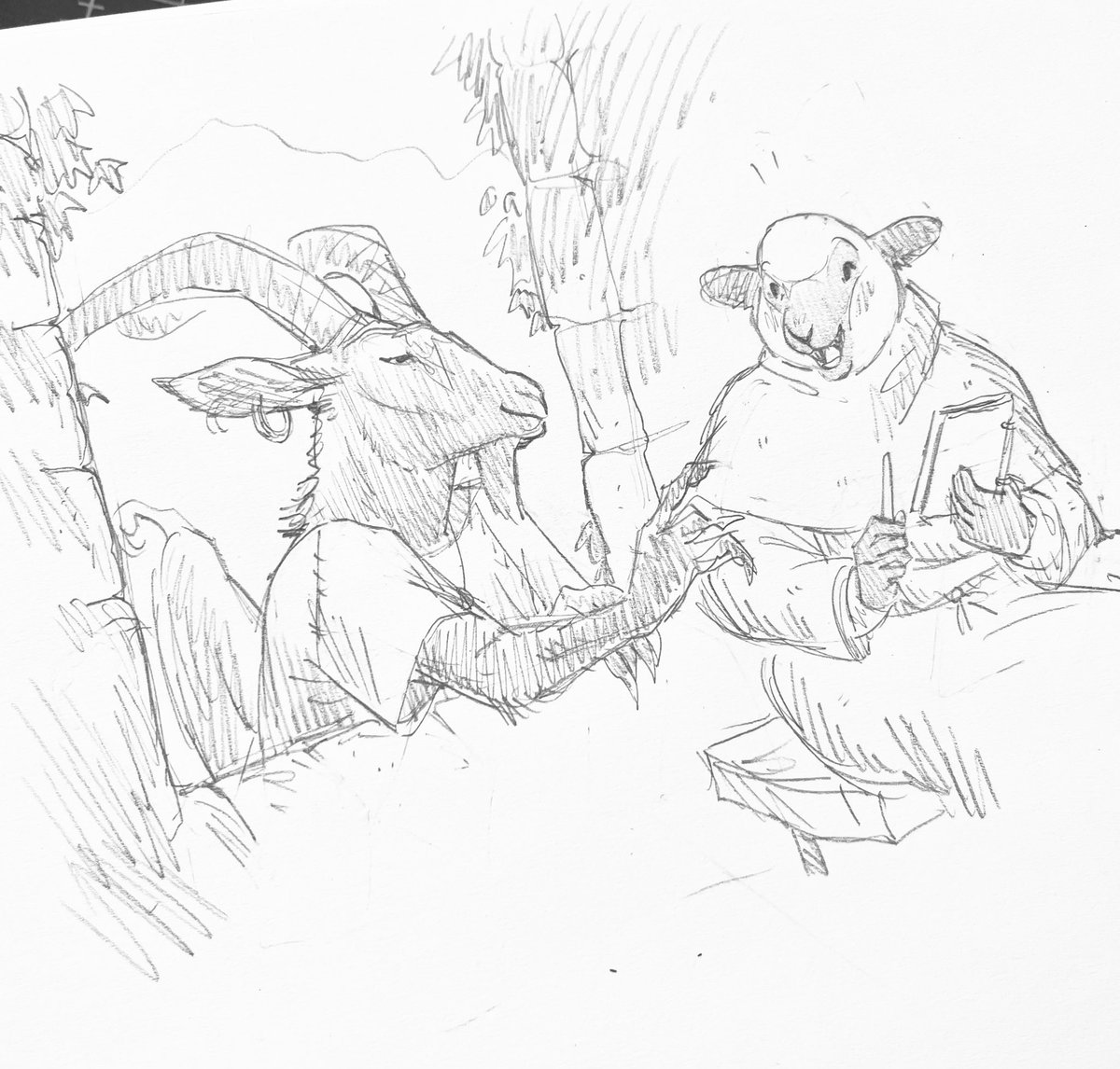 That stupid bitch not allowed inside is Maev (and Ariam respectively)