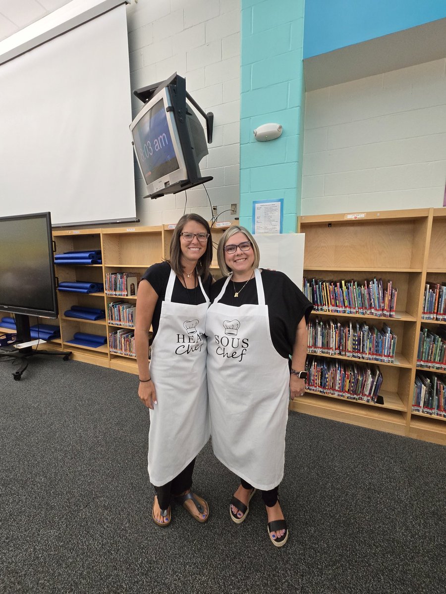 NFP_Elementary's tweet image. Cooking up a GREAT year at NFP!! We reviewed our recipe for success this year (and our amazing staff is a key ingredient!!!😉) and had time for team building with a HILARIOUS goosechase (super competitive staff) &amp;amp; fruit personality (we have lots of 🍌). Bring on 24-25!!!