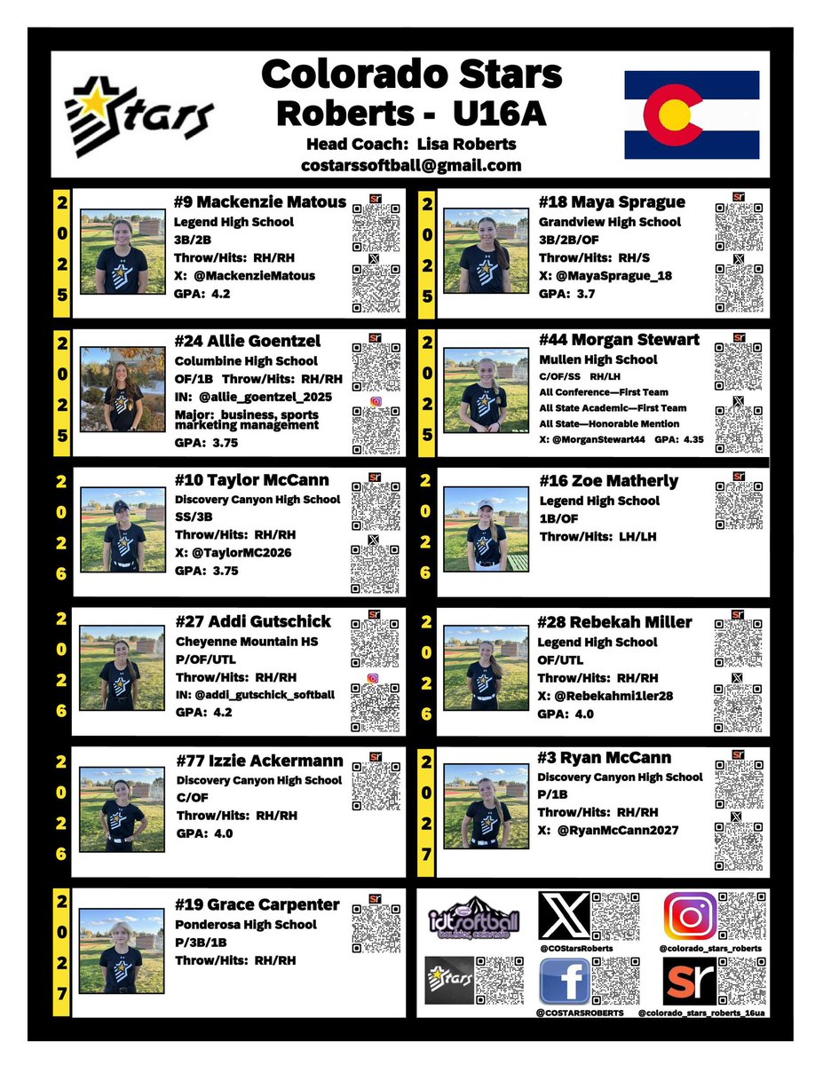 Exited to play in the best tournament of the year, the IDT!  Come &amp; see us play, starting this Wednesday! 
<a href="/CSUSoftball/">Colorado State Softball</a> 
<a href="/MinesSoftball/">Mines Softball</a> 
<a href="/RoadrunnerSB/">MSU Denver Softball</a> 
<a href="/AdamsStateSBall/">Adams State University Softball</a>
<a href="/RoadrunnerSB/">MSU Denver Softball</a>
<a href="/UNC_BearsSB/">UNC Bears Softball</a>
<a href="/colomesasb/">ColoMesaSOFTBALL</a>
<a href="/UCCSSoftball/">UCCSSoftball</a>
<a href="/ccu_softball/">Colorado Christian Softball</a>
<a href="/CoPreps/">Colorado Prep Report</a>
<a href="/ColoHSSoftball/">Colorado HS Softball</a>