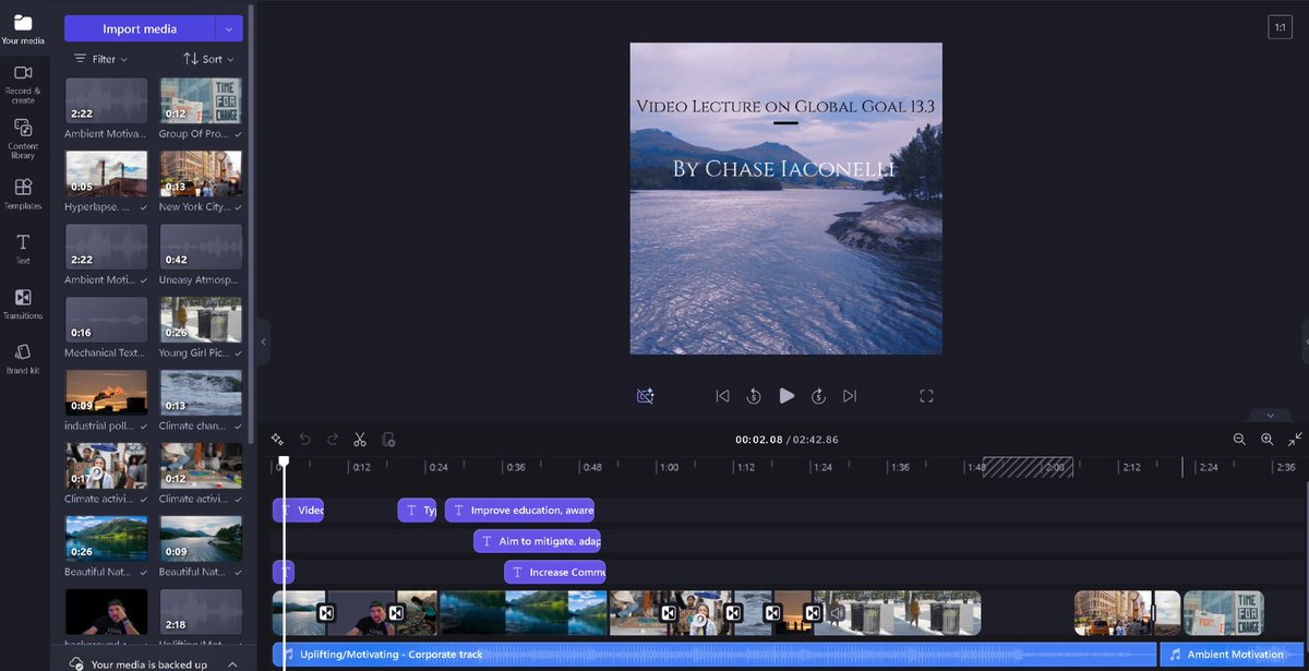 Chase_Iaco684's tweet photo. Making great progress on my Global Goals Project, almost finished, just needs some refinement, otherwise I'm very happy with it so far. #GoalsProject #WebTS24 https://t.co/EmP7rqbWwf