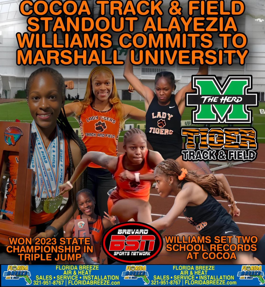 SportsBrevard's tweet image. BSN #RECRUITING UPDATE:  @Cocoa_Track STANDOUT @alayeziakhamani SIGNS TO ATTEND @MarshallTrack FOR T&amp;amp;F: 

Read the article here: facebook.com/share/p/aA9NaC…

#trackandfield #rep321 #toofast