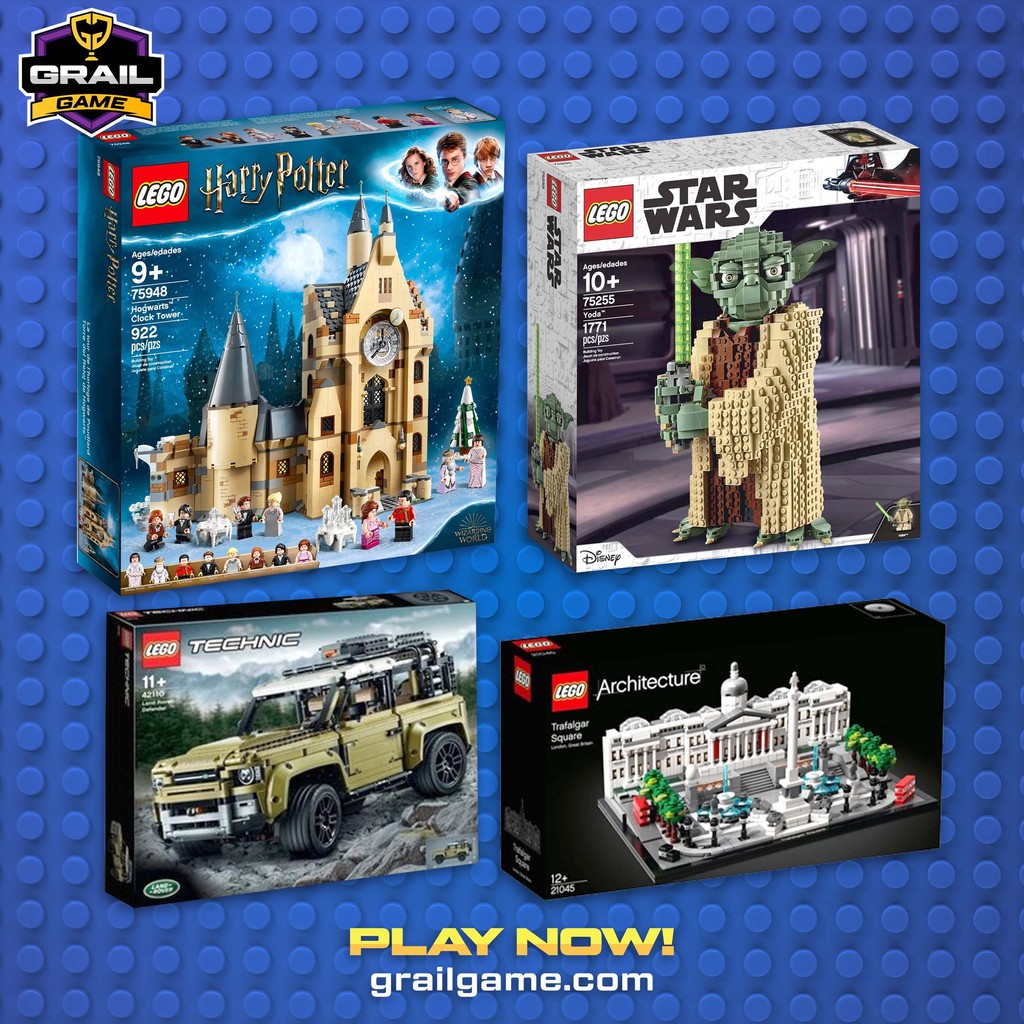 PlayGrailGame's tweet image. There is still time to play Grail Games LEGO Lovers Dream mystery box! and there are still a bunch of sick hits you could open! Follow the link below to play now! 

grailgame.com/product/lego-l…

#Legoset #legocollection #legocollector #legofan #legofans #legomania #legosets #legobuild