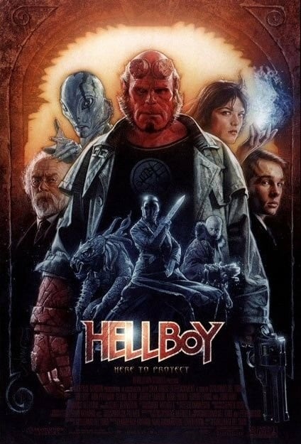 AntigosQue's tweet photo. Hellboy (2004)

Perto do fim da Segunda Guerra Mundial, os nazistas se mostram dispostos a lançar mão de magia negra para derrotar seus inimigos. Um ritual para evocar essas forças ocultas é interrompido pelos aliados, + https://t.co/iXDsPVdiSt