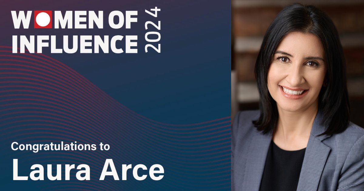 Congratulations to Laura V. Arce, our Senior VP of Economic Initiatives, for being recognized as one of <a href="/HousingWire/">HousingWire</a>'s Women of Influence! This award honors 100 women shaping the housing economy with their achievements, leadership &amp; dedication. bit.ly/3LdOM7X
 
#UnidosUS
