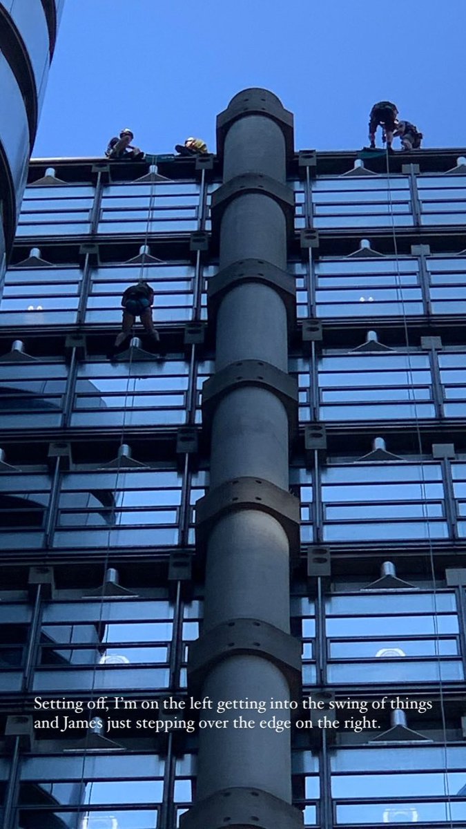 farmgemma's tweet photo. Last week we successfully completed our abseil challenge! 🧗☀️😱
After some leg-shaking moments and a real mental challenge to lean backwards over the edge, I was ok, and once on the move it was great fun! 
Also thrilled to raise over £2k for the Farm: https://t.co/IVDjMhggUQ 👏🏻 https://t.co/PMJfpbYcNe