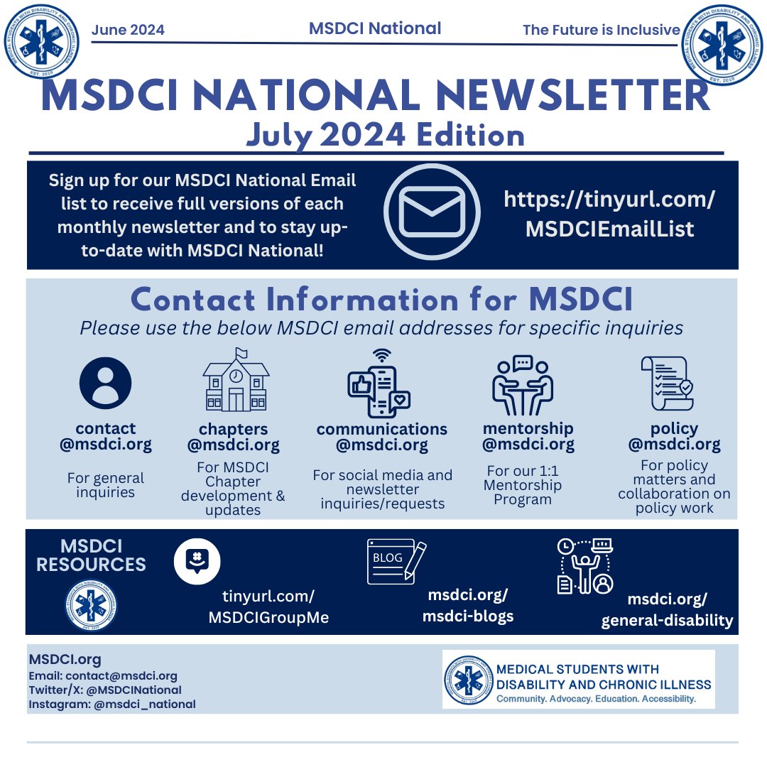 Medical Students with Disability & Chronic Illness tweet media