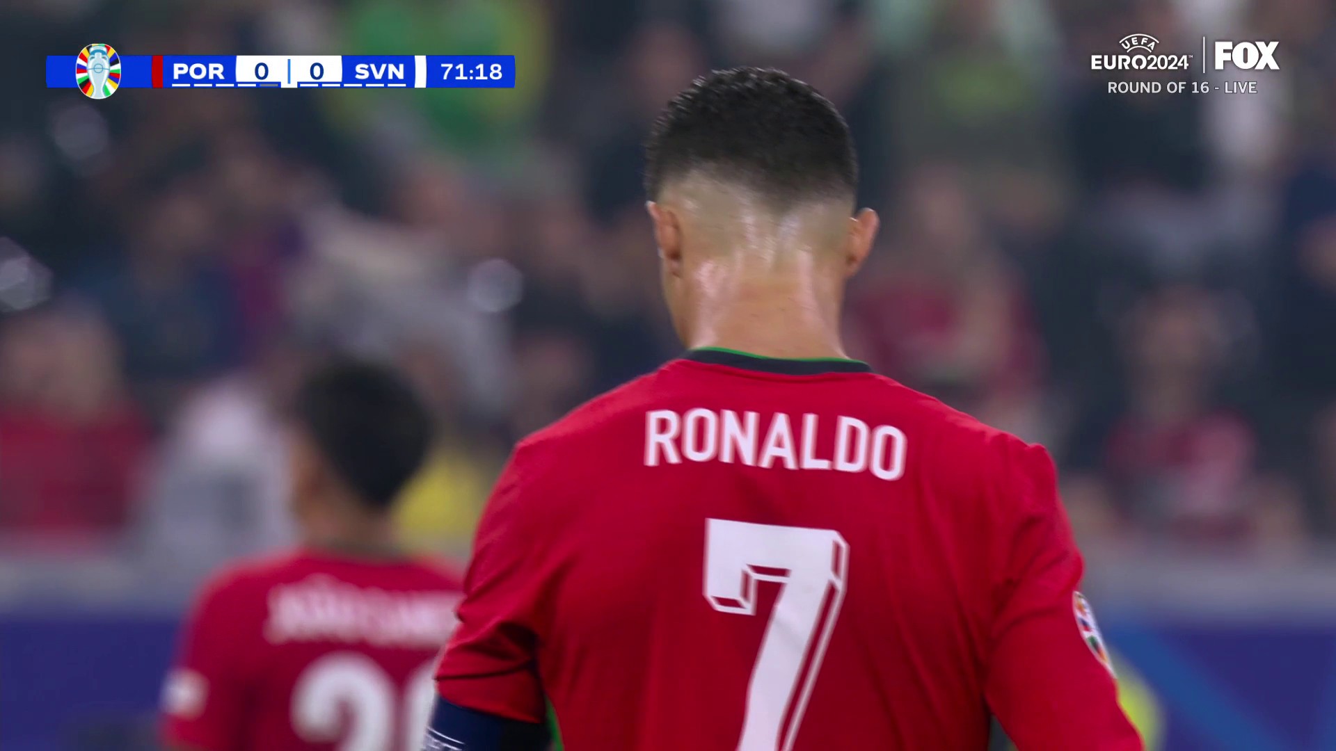 Ronaldo with another free kick miss today for Portugal 🫠🫠