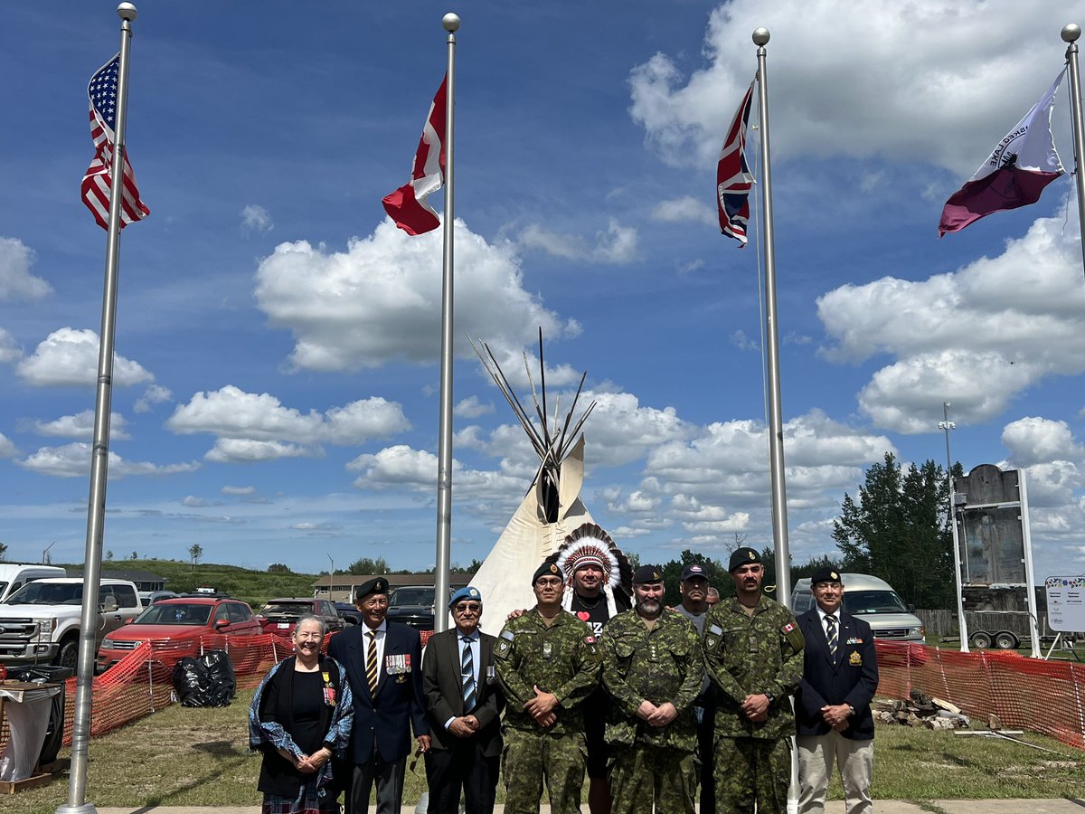 MuskegLake's tweet photo. A Heartfelt Thank You to Our Muskeg Lake Pow Wow Committee, Community, relatives and staff!

We honor and thank our veterans for their service and pride they bring to our nation.  

Thanks to our relatives and guests who attended in celebrating our nations pride and unity. https://t.co/uL38XFgbOd