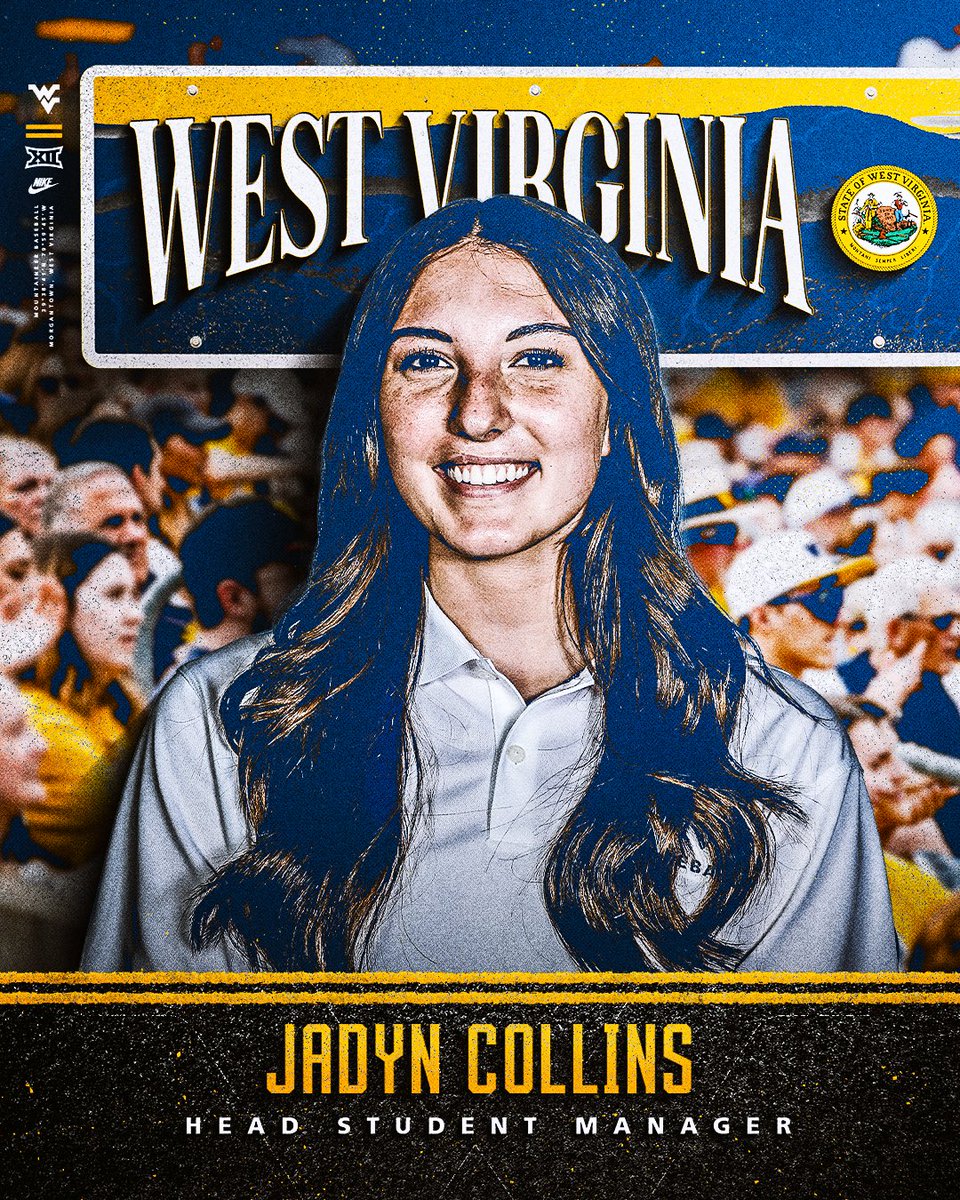 Our student managers provide so much to our program and now <a href="/jadyncollins27/">Jadyn Collins</a> is the woman in charge!

#HailWV