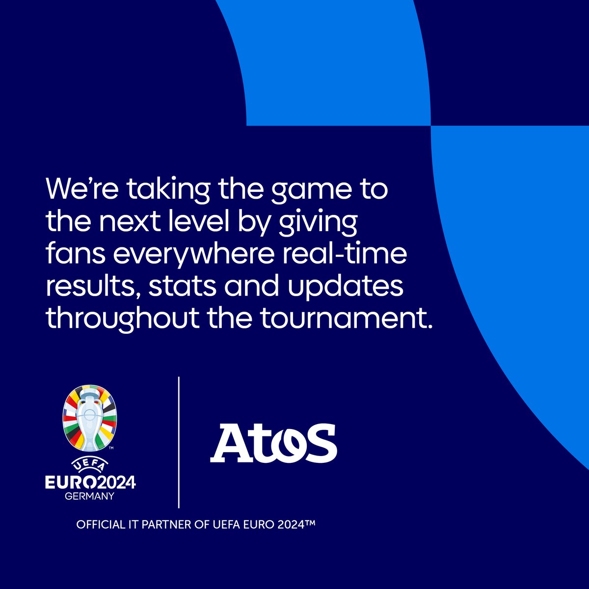 [#EURO2024] Atos apoya al ICT de UEFA en la prestación de servicios de TI con un soporte fiable y soluciones avanzadas durante el torneo UEFA EURO 2024™
 
Conocé más sobre la alianza entre Atos y UEFA ➡️ spr.ly/604296D9Q 
 
#AdvancingWhatMatters