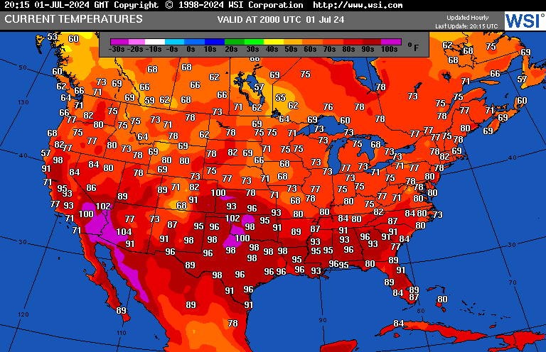 climateguyw's tweet photo. On MON 7/01/2024 #HeatwaveExxon continued as a major CAT3. A new major #HeatwaveGasprom was building in the West. High heat and humidity persist across the southern states.
@orosane @MichaelEMann @SteveMacNBC6
@WeatherProf @ClimateOfGavin @ZLabe https://t.co/D7Ys8XW8mD