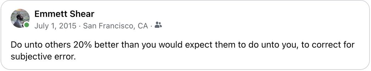 i used to post some good stuff to the blue app