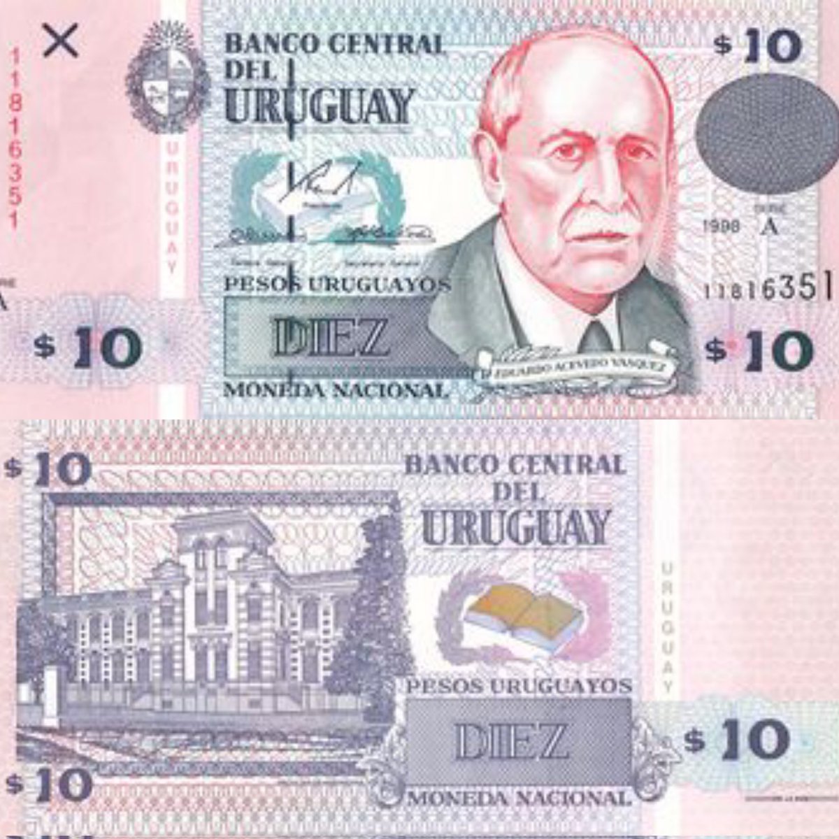 jotacurcc's tweet photo. Que billete noble fue este. Pensar que hay gente que conocerá los diez pesos solo en monedas https://t.co/arFubpqQYs