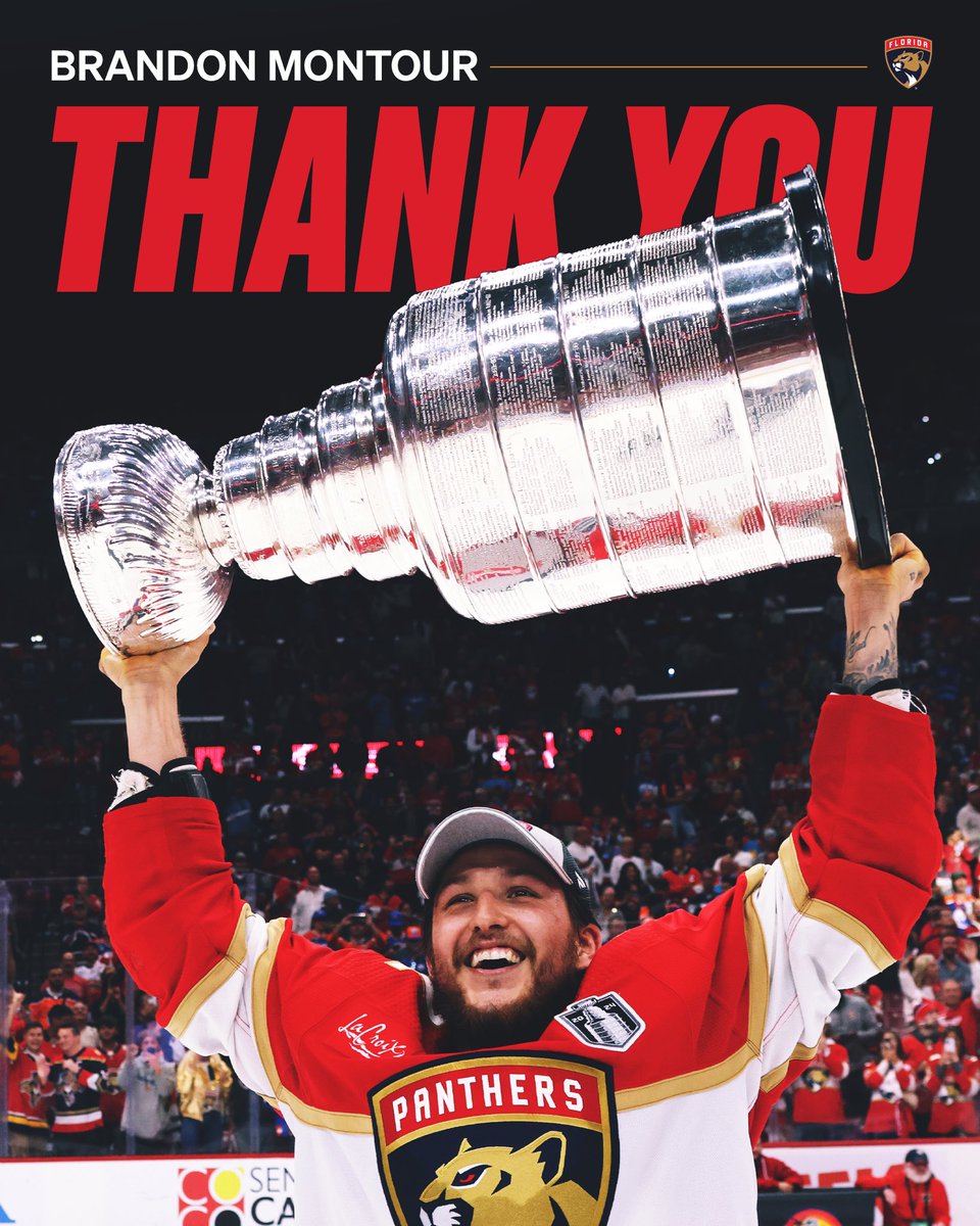 FlaPanthers's tweet photo. Memories, laughs, and iconic moments to last a lifetime.

Thank you for everything, Monty. Best of luck in Seattle! https://t.co/e0bCFuXKMW