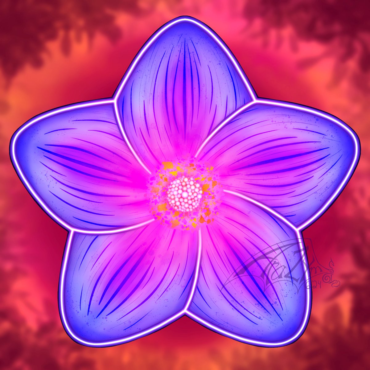 Arazym3's tweet photo. flower star https://t.co/I1wLaXNLzO