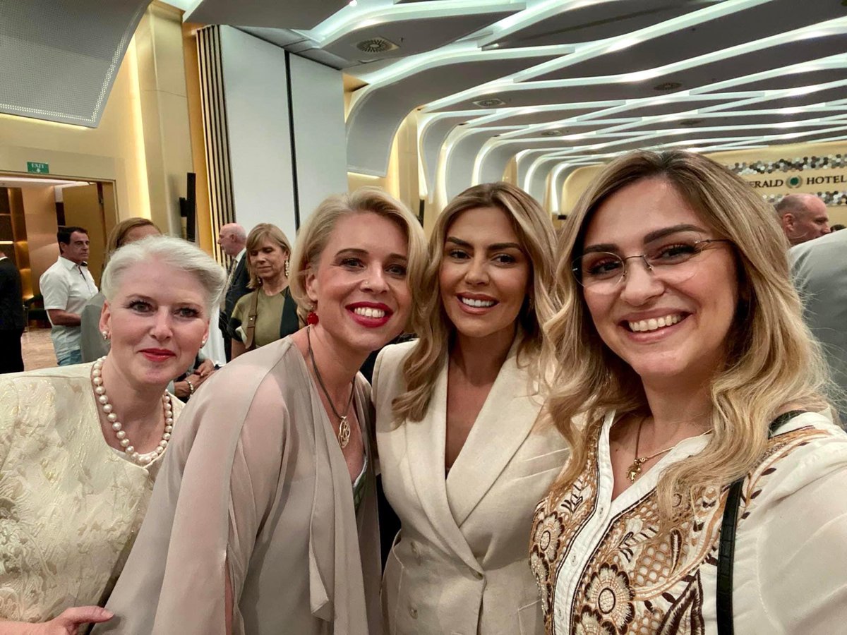 Celebrating #Slovenia’s National Day with the inspiring Speaker of the 🇸🇮 Parliament, Ms. Urška Klakočar Zupančič, along with Shqipe &amp; Ambassador Mince Benedejčič.

Welcome to Kosovo, dear Urška! ❤️