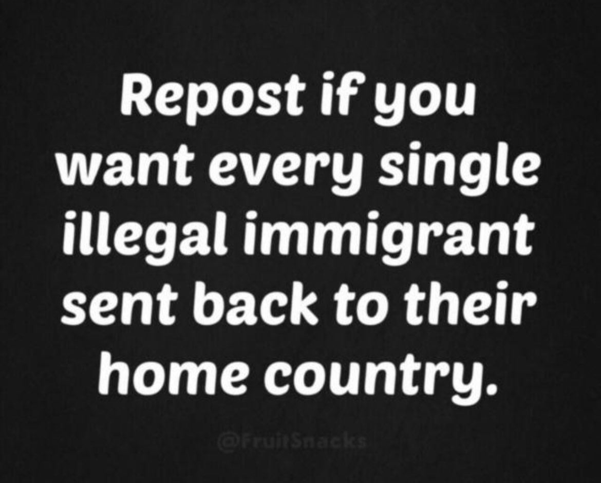 DEI = Deport Every Illegal!