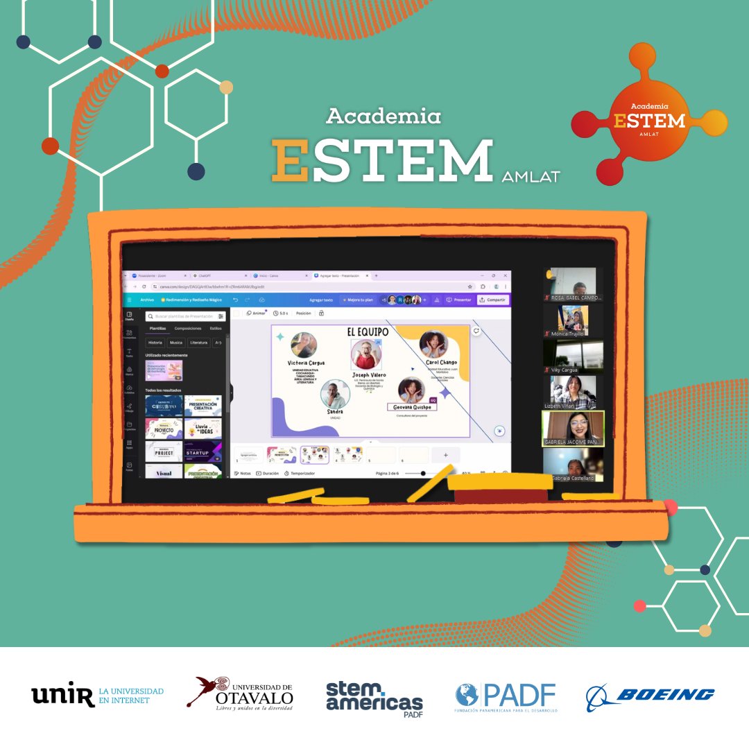FundacionFidal's tweet photo. Segundo Ciclo de Capacitaciones de la Academia E-STEM 🌟
Nuestros increíbles docentes 👩🏫👨🏫 han mostrado un compromiso y dedicación excepcionales hacia la enseñanza de ciencias, tecnología, ingeniería y matemáticas (STEM). 🚀🔬📊💡
#STEMamericas #ConstruyendoElFuturoSTEM https://t.co/zb4U71JHoX