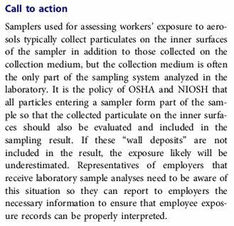 joeh_eds's tweet photo. 📣 Special #JOEH commentary describes the likeliness of airborne wall deposits on sample filters and their effect on overall sampling results.

▶️ Click here to read: https://t.co/s3eBJMCZe4 

✏️ — Kenneth, Ashley, &amp; Harper  
#JOEH #Exposure #Asbestos #Sampling #ClosedAccess https://t.co/CXfmLps6SP