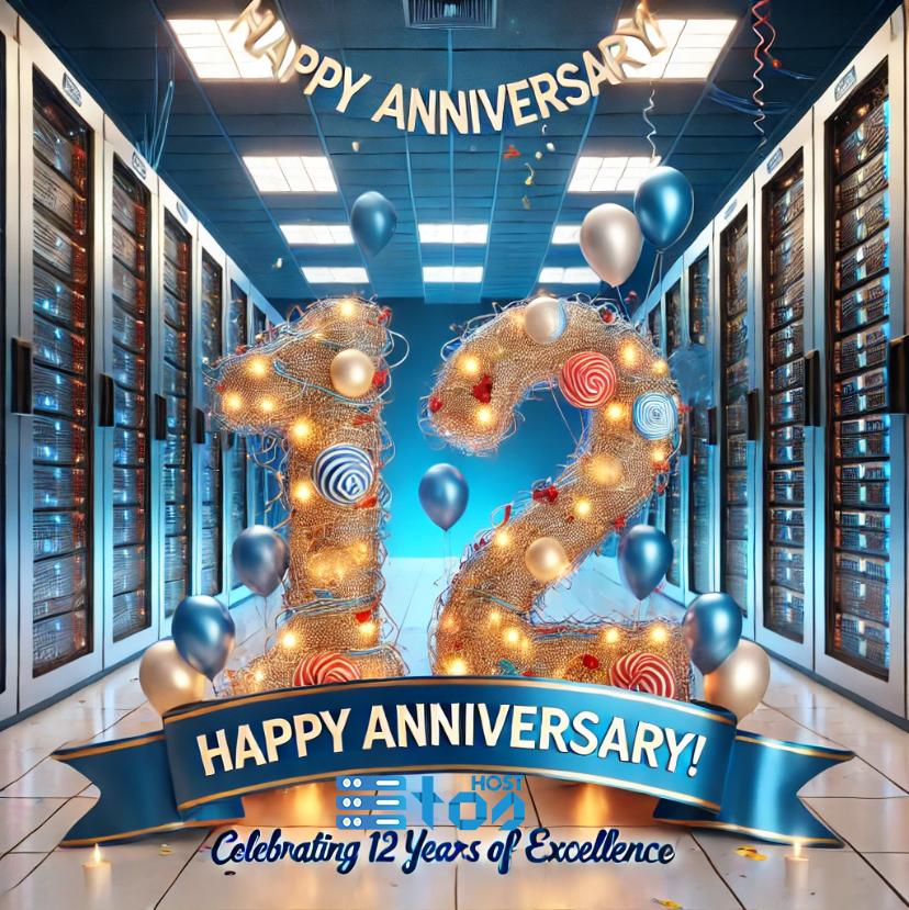 TOSHOSTLAB's tweet photo. 🎉 Celebrating 12 years of excellence in hosting services! 🚀 Thank you to our amazing clients and dedicated team for your continued support. Here's to many more years of success together! 🎊 #Anniversary #Hosting #Milestone #Success #toshost https://t.co/2GebeL8xX9