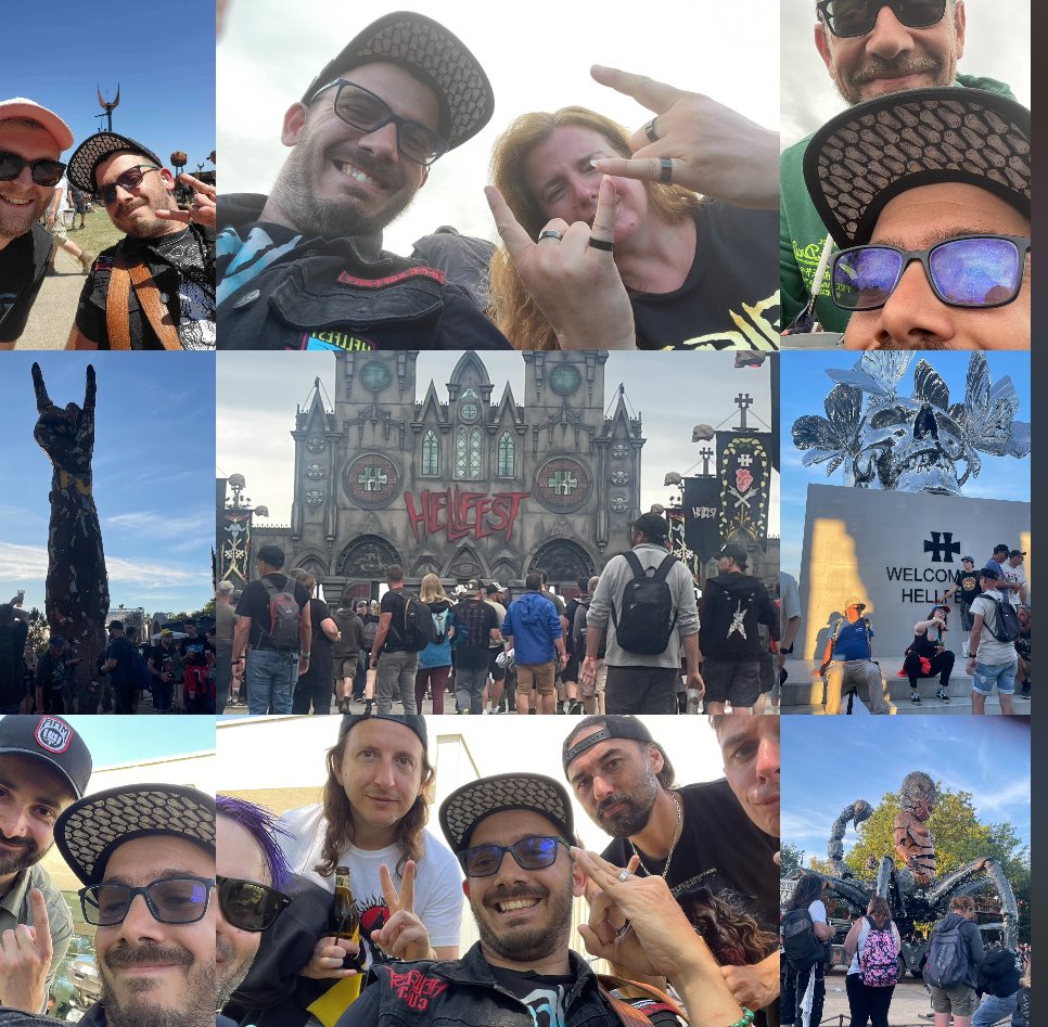seb_roulette's tweet photo. Déprime post @hellfestopenair du coup je partage ça et bordel c’était énorme et sinon j’ai tourné pour @TrueUltraVomit @JulienJosselin 🤘🏻 https://t.co/vROlXbBHMk