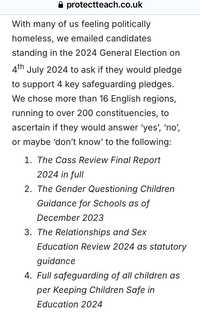 ProtectTeach's tweet photo. 🚨All Bristol Central candidates 🚨#GE2024Hustings  @carla_denyer kindly responded to our email asking if she would pledge her support for our 4 #SafeguardingAllChildren pledges. 
Unfortunately we’ve only been able to find the X handle for one other candidate: @ThePosieParker https://t.co/QVJEZxIDTo