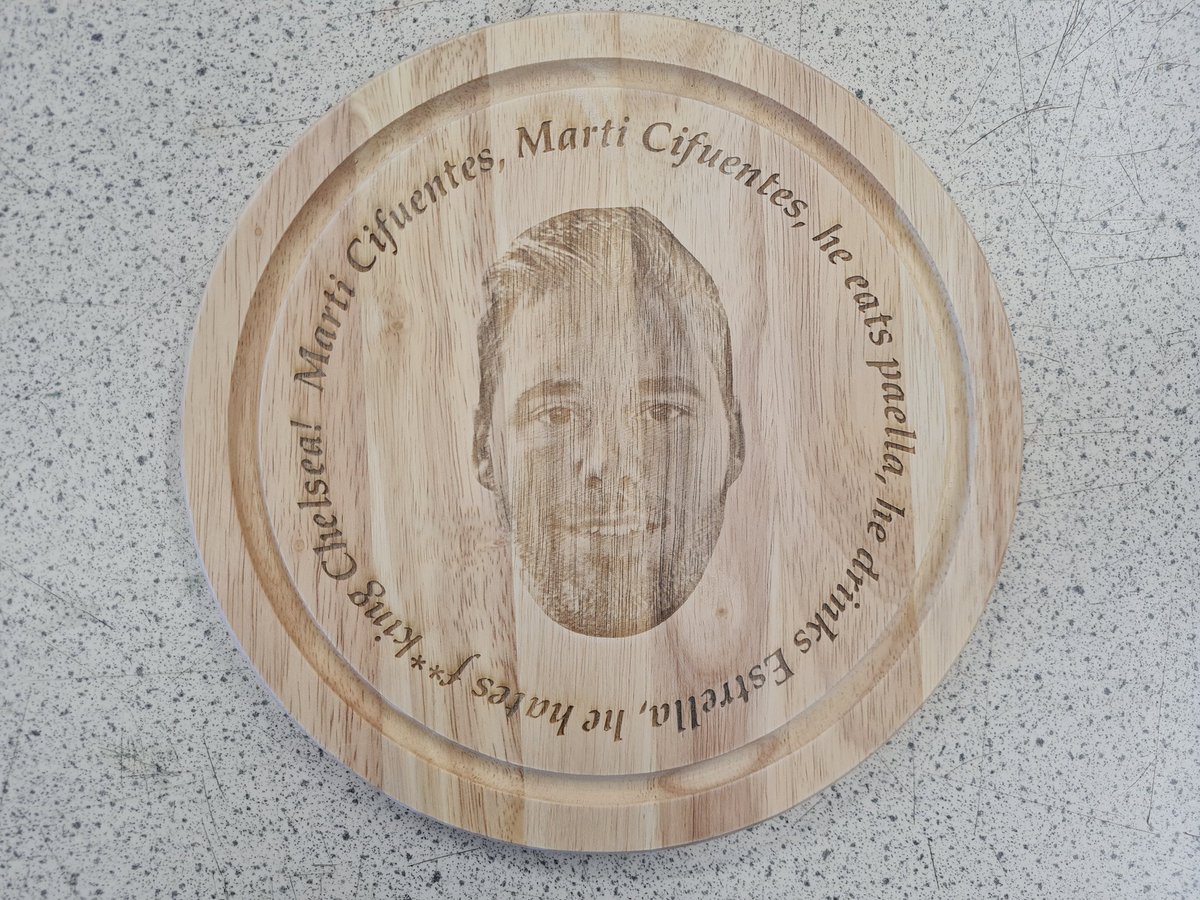 JamieHousego's tweet photo. Marti mugs £10 and Marti chopping boards for £18 both include delivery. Message me for orders and a payment link. Come on U R'sss  @kevingallen10 @marcbircham @MCC14 @uncs37 https://t.co/pmcV7rA8et