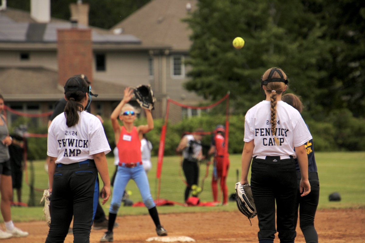 THANK YOU, Fenwick Softball Campers!! Last week was *so fun* with YOU!! We didn’t want it to end!! We’re excited to add #FutureFriars to our softball roster and to our #FenwickFriar community!! #FriarPride <a href="/FenwickAD/">Fenwick Athletics</a> #DoTheWork