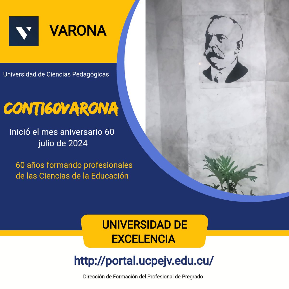 #Conti60Varona
#JuntosSomosMásFuertes 
#JuntosPodemos