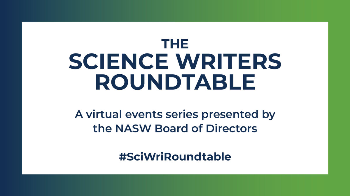 National Association of Science Writers (NASW) tweet media