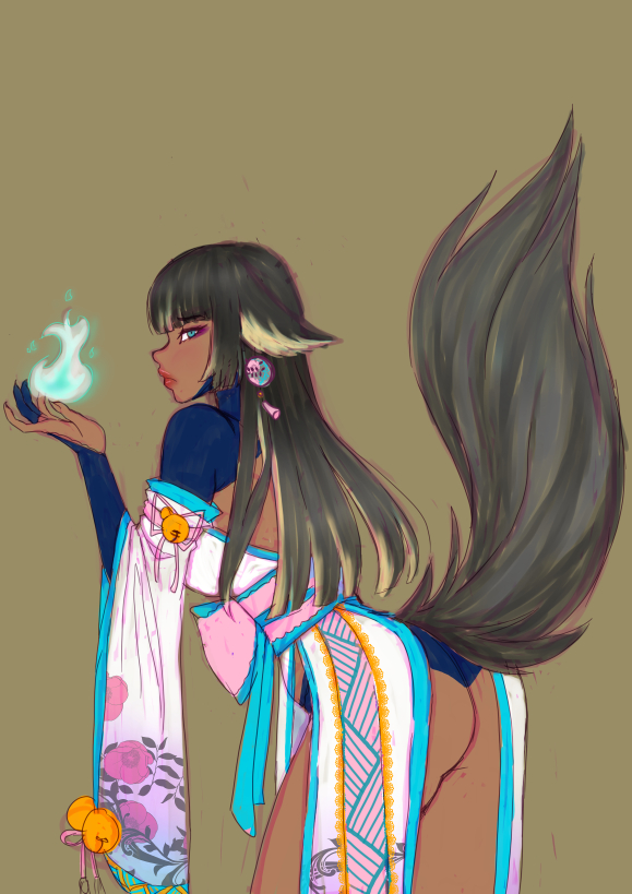 Anafuumi's tweet image. Tricky fox