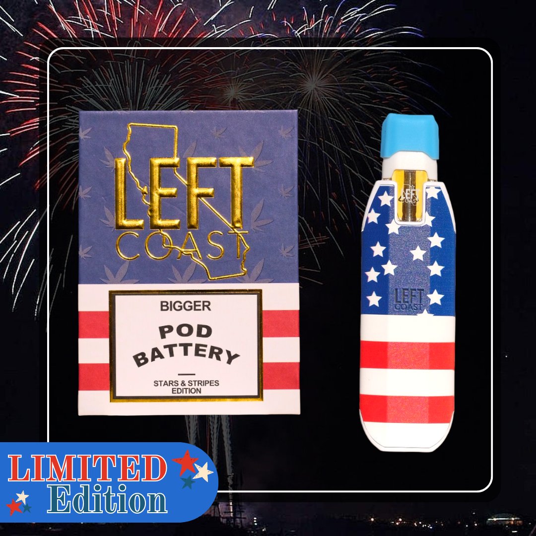 🇺🇸🎆 Pod Battery is here! Get yours now below: 

leftcoastextracts.info/collections/ba…